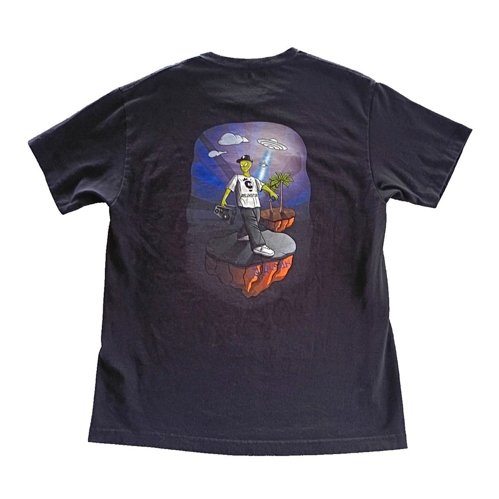 ASTH3T1K T-Shirt Black Size Large 100% Cotton